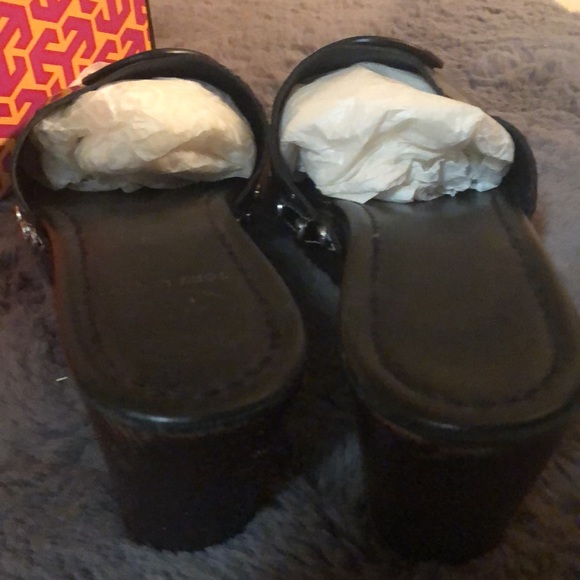 Tory Burch Shoes. Size 8. Black Patent Patti Wedge. Will include box. - Picture 6 of 15